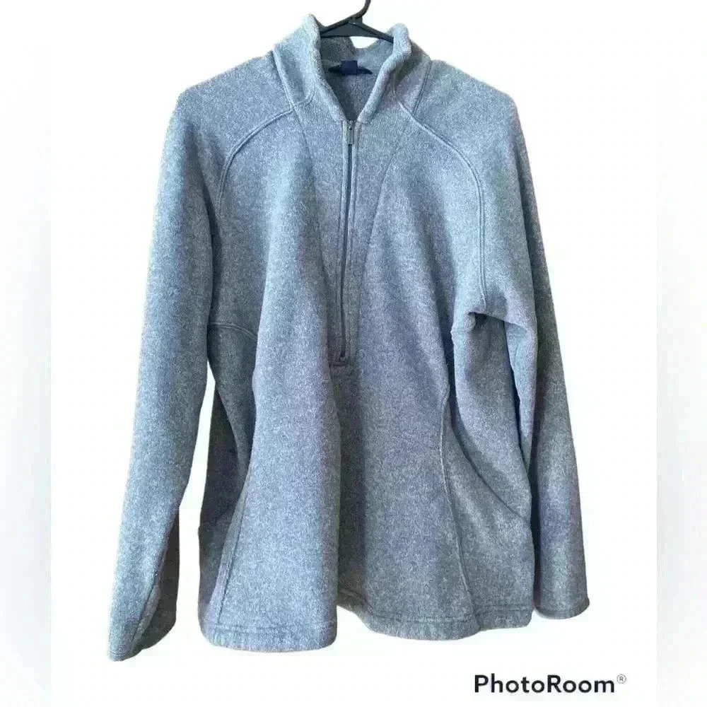 Lands End 3/4 zip sweatshirt